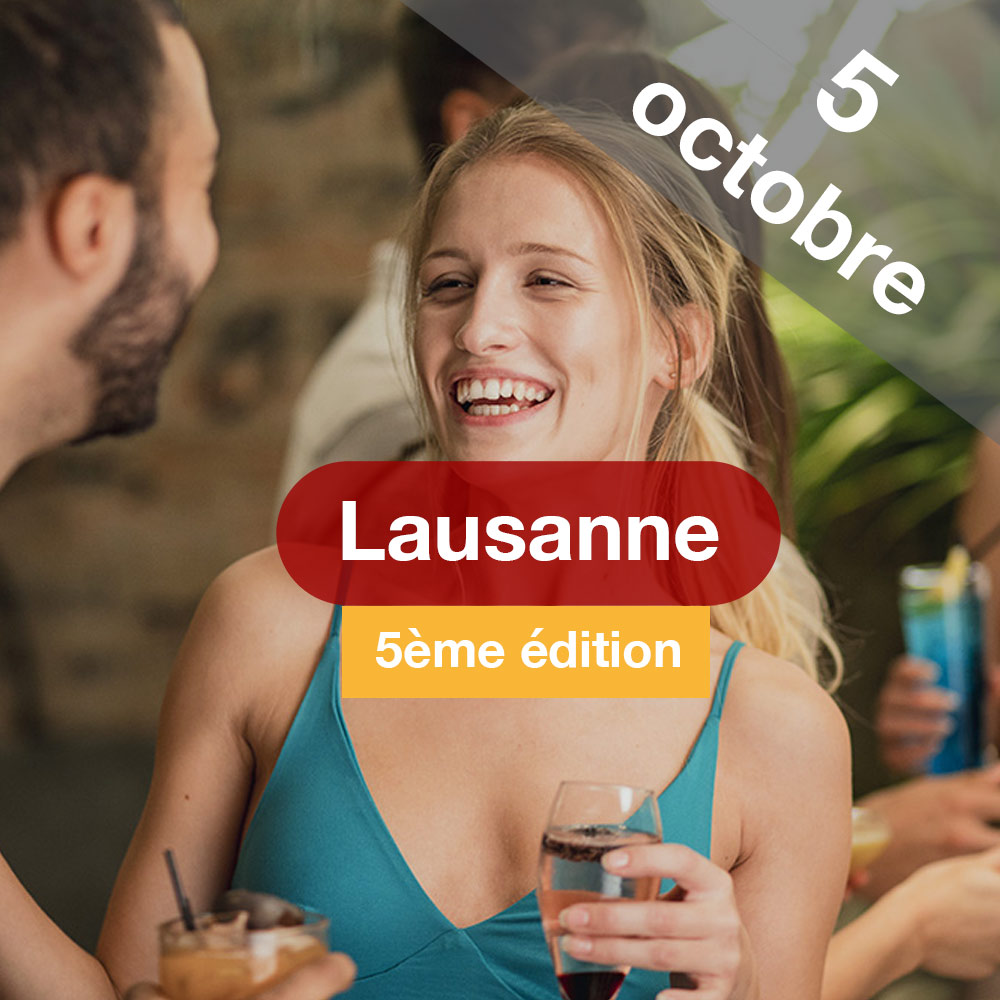 Speed Dating 25-45 à Lausanne - 5 Octobre 2022