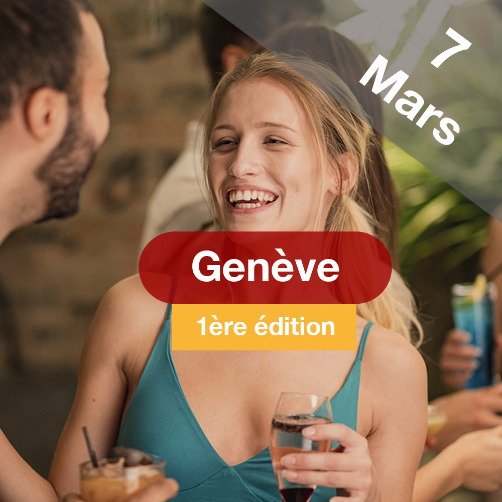 Speed Dating 25-45ans à Genève - 7 mars 2023