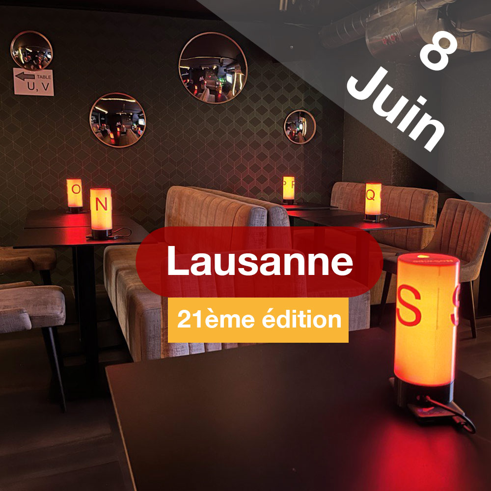 Speed Dating 25-45ans à Lausanne - 8 juin 2023