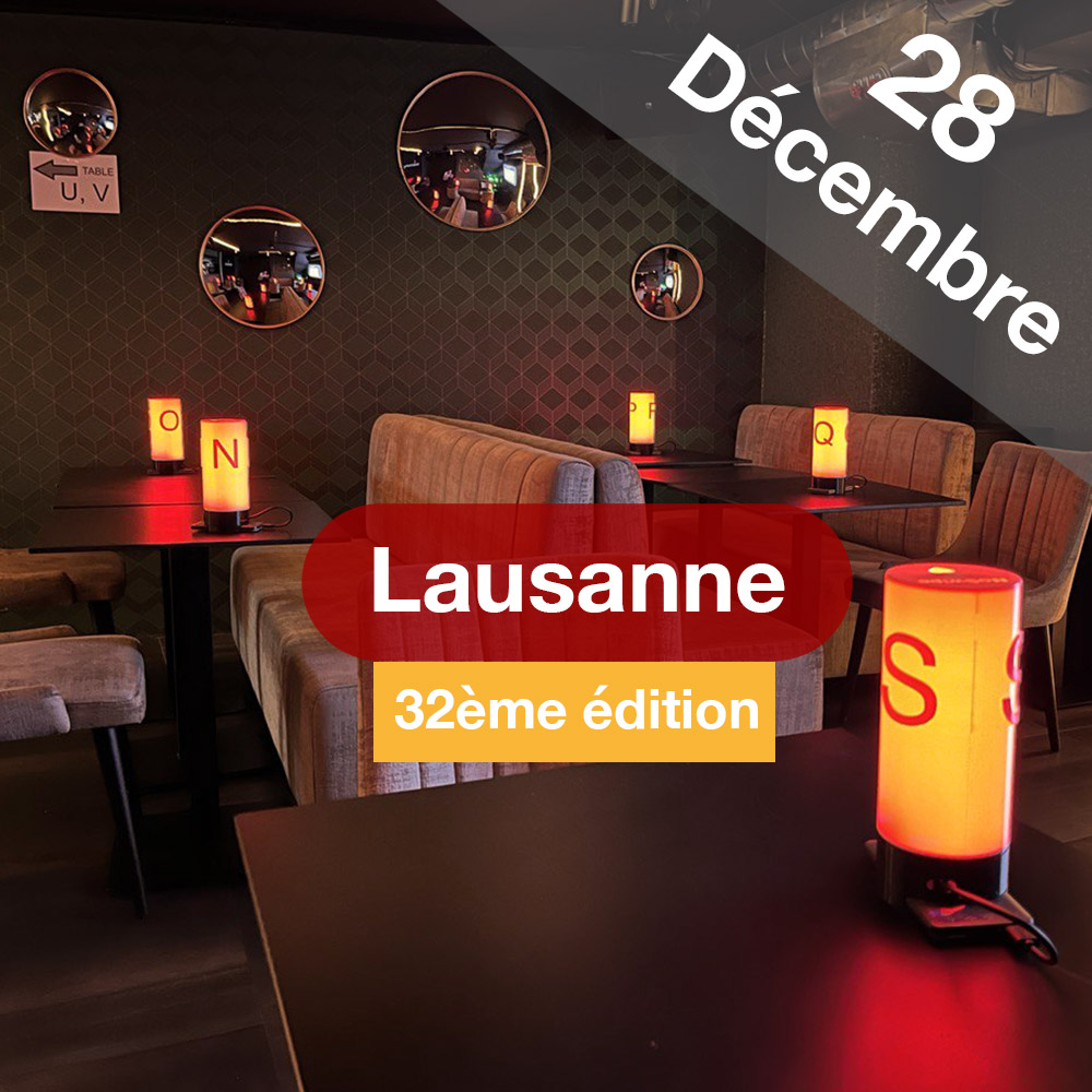 Speed Dating 25-45ans à Lausanne - 28 Décembre 2023