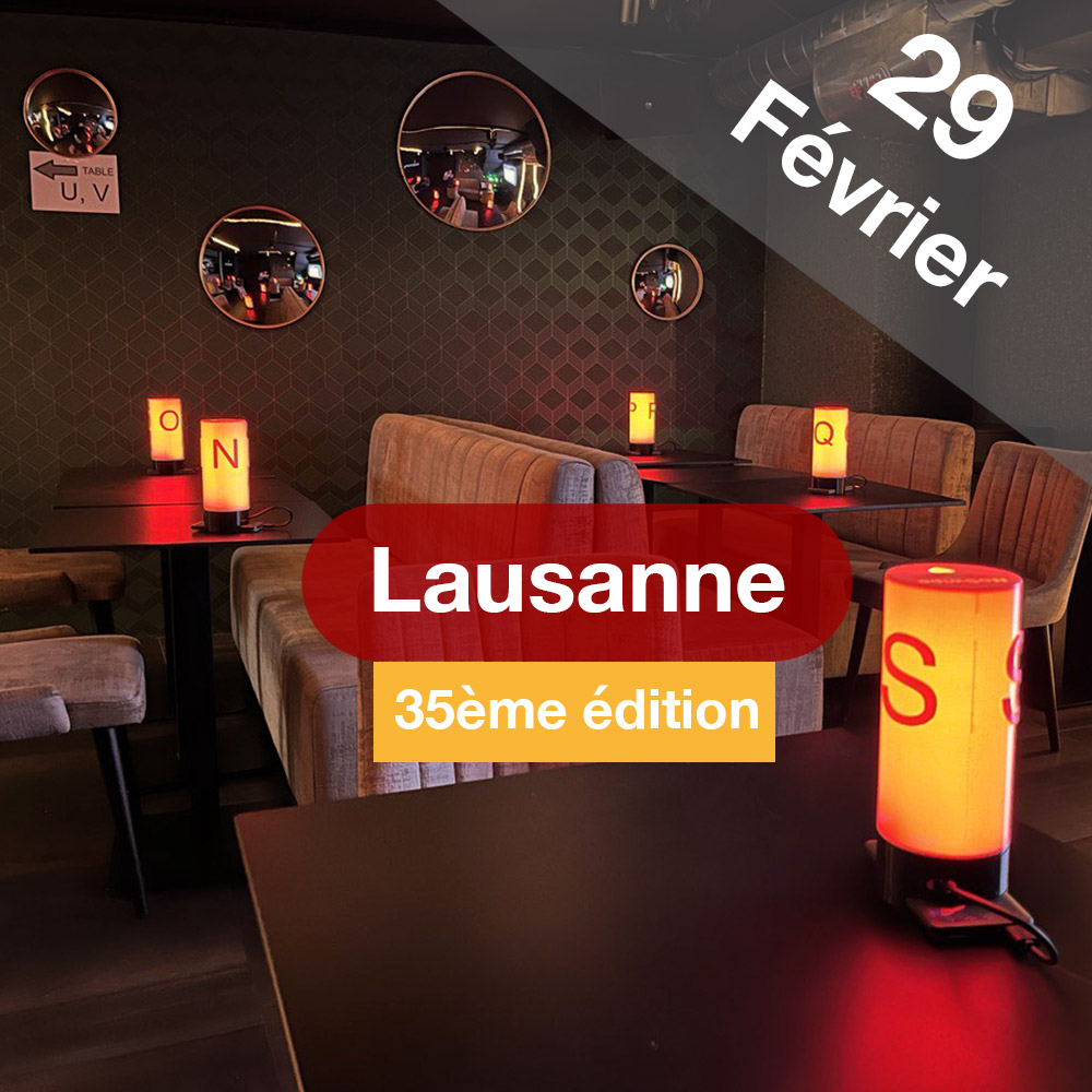 Speed Dating 25-45ans à Lausanne - 29 Février 2024
